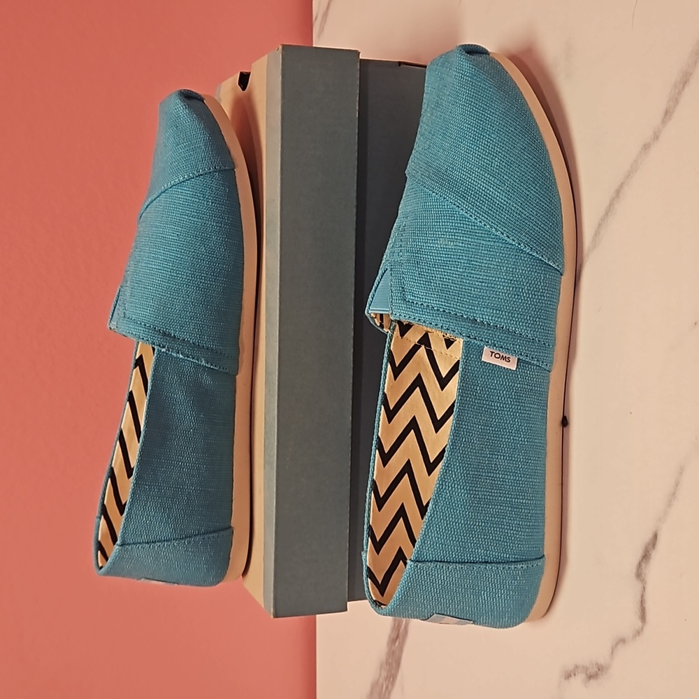 TOMS Alpargata Peacock Blue